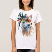 Фото А3 на женской футболке 2 ст.